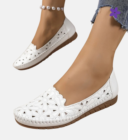 Damskie wygodne, lekkie, modne buty ortopedyczne z wycięciami