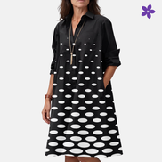 Iwona | Elegancka i stylowa sukienka midi