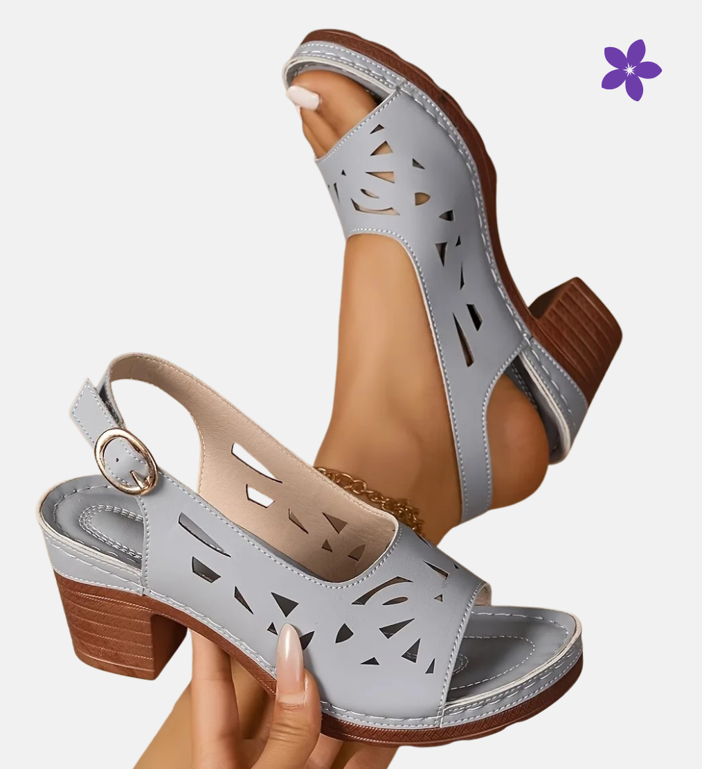 Wygodne damskie sandały ortopedyczne w stylu boho