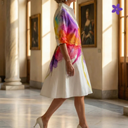 Klaudia | Elegancka i stylowa sukienka midi
