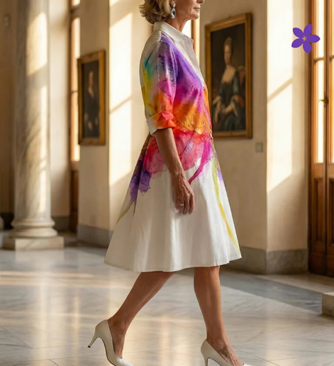 Klaudia | Elegancka i stylowa sukienka midi